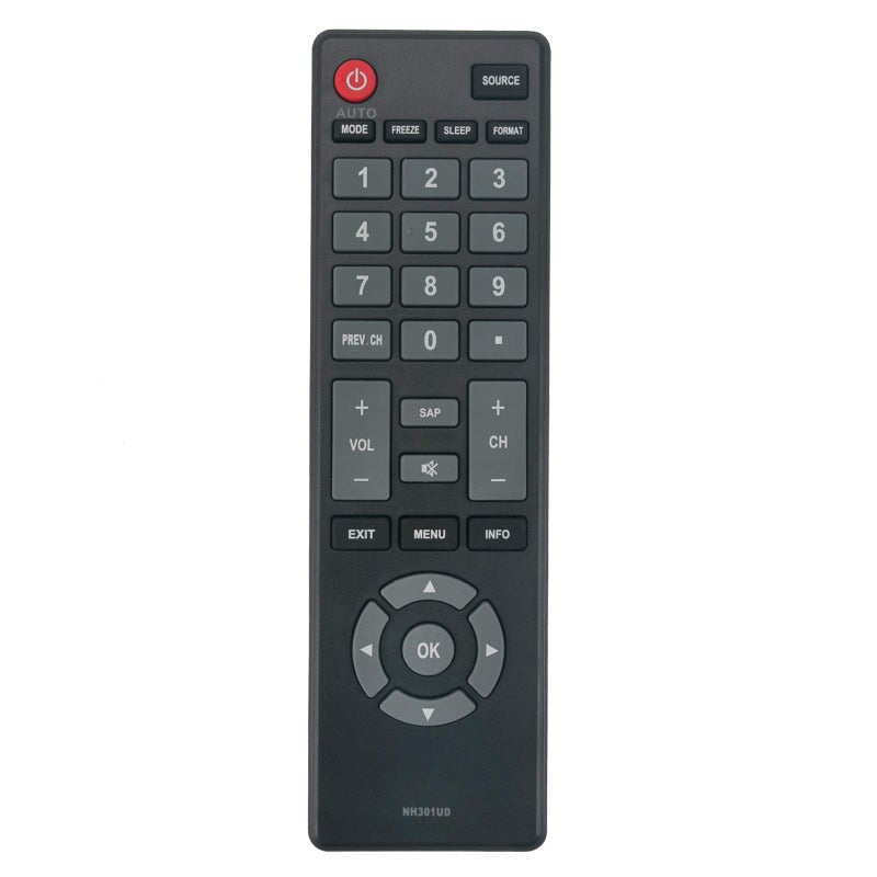 econtrolly New Remote Control NH301UD fits for Emerson LED HDTV LE190EM3 LE220EM3 LE260EM3 LE320EM3 LC391EM3 LC501EM3 - Image 1